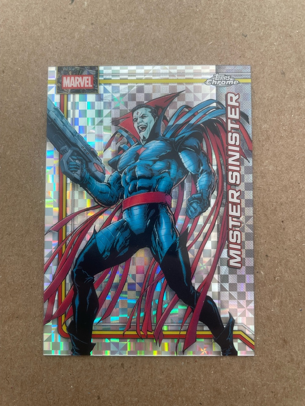 2026 Topps Chrome Marvel Comics Mister Sinister X-Fractor SP #080